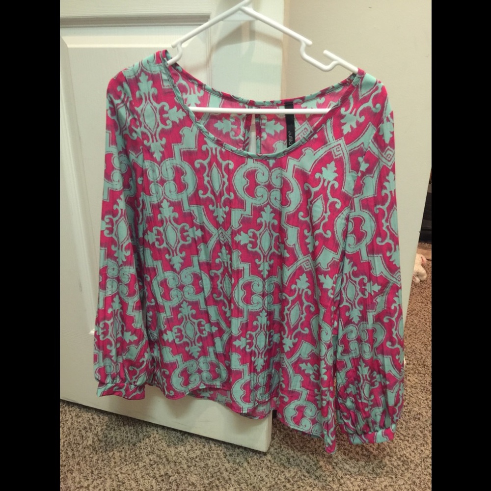 Boutique long sleeve shirt